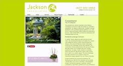 Desktop Screenshot of jacksonlandscapinginc.com